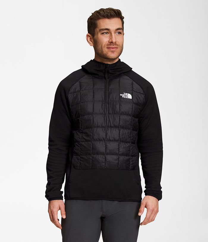 The North Face Winterjas Heren Thermoball Hybrid Eco 2.0 JDRT95246 - Zwart